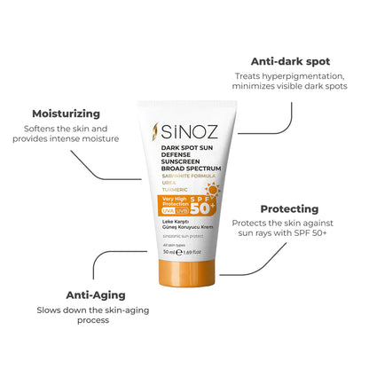 Sinoz Anti Dark Spot Sunscreen SPF 50+ 50ml