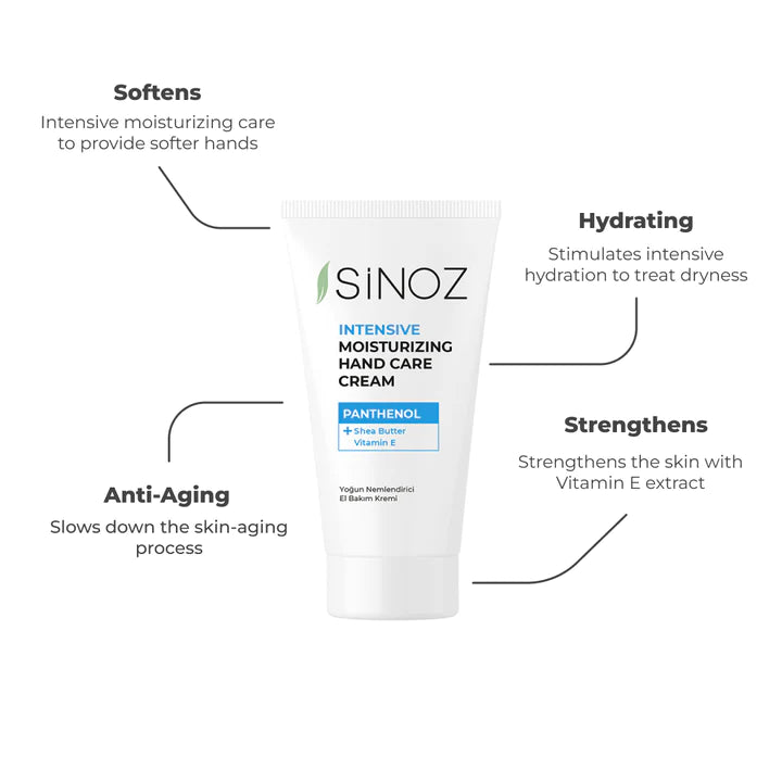 Sinoz Intensive Moisturizing Hand Cream