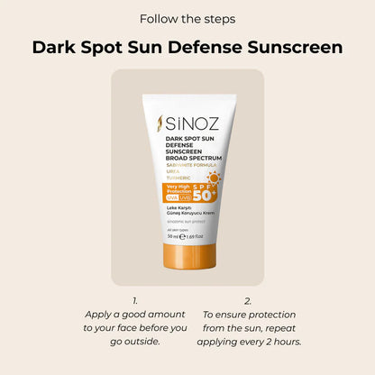 Sinoz Anti Dark Spot Sunscreen SPF 50+ 50ml