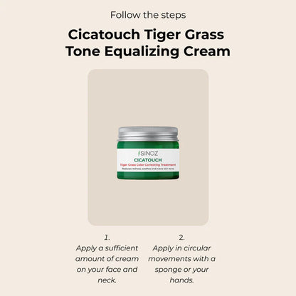 Sinoz Cicatouch Tiger Grass Color Correcting Repair Cream 15ml