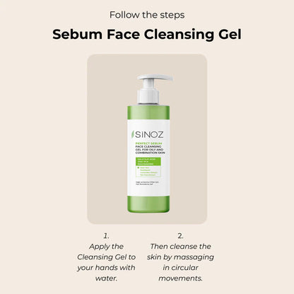 Sinoz Perfect Sebum Face Cleansing Gel 400 ml